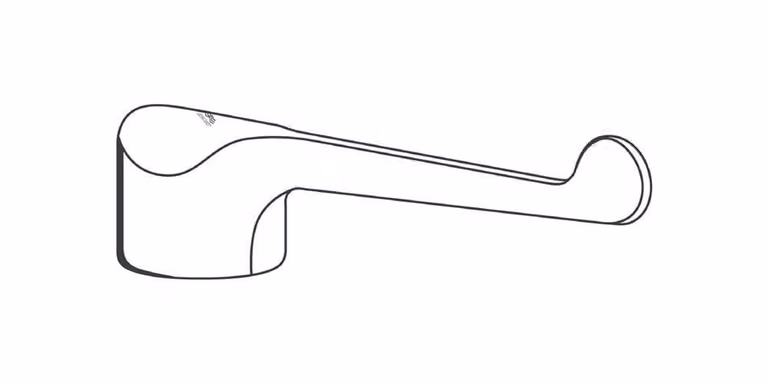 Grohe Grohtherm Ergomix leva 170 mm per miscelatore lavabo cromo - 47414000