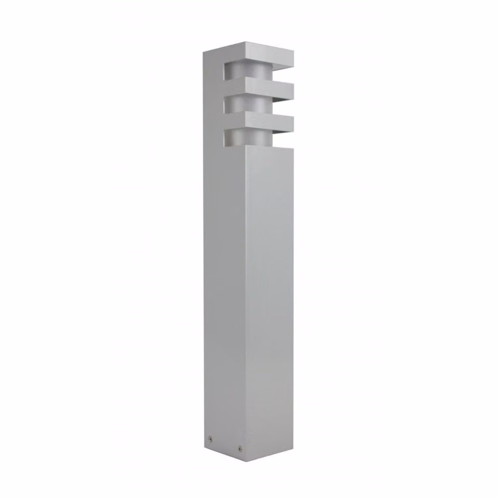 Paletto da giardino 50 cm 1xE27 argento IP54 SU-MA RADO RADO 2 AL