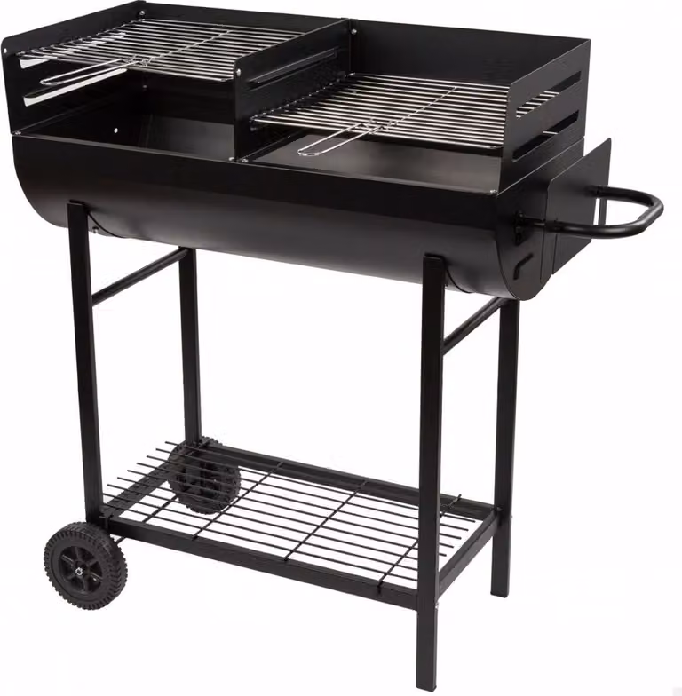 Barbecue attivo 97x42x96 Cm Nero Nero Taglia unica