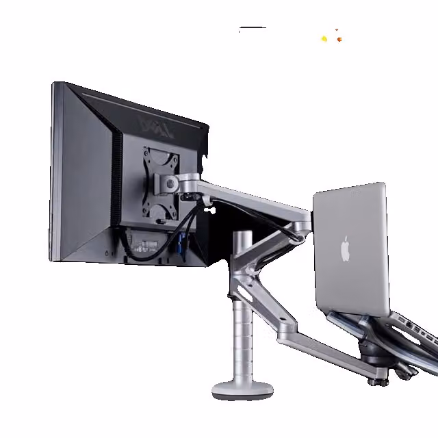 Supporto per monitor e computer, a doppio braccio, completamente regolabile, OA-7X