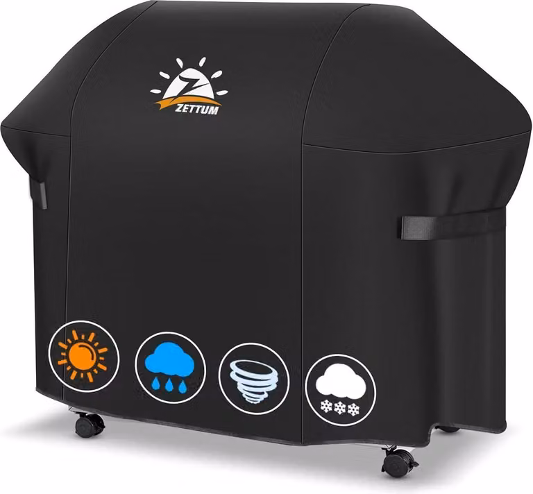 Zettum copertura per barbecue Weber Genesis II serie 147x63x113 cm Heavy Duty&waterproof