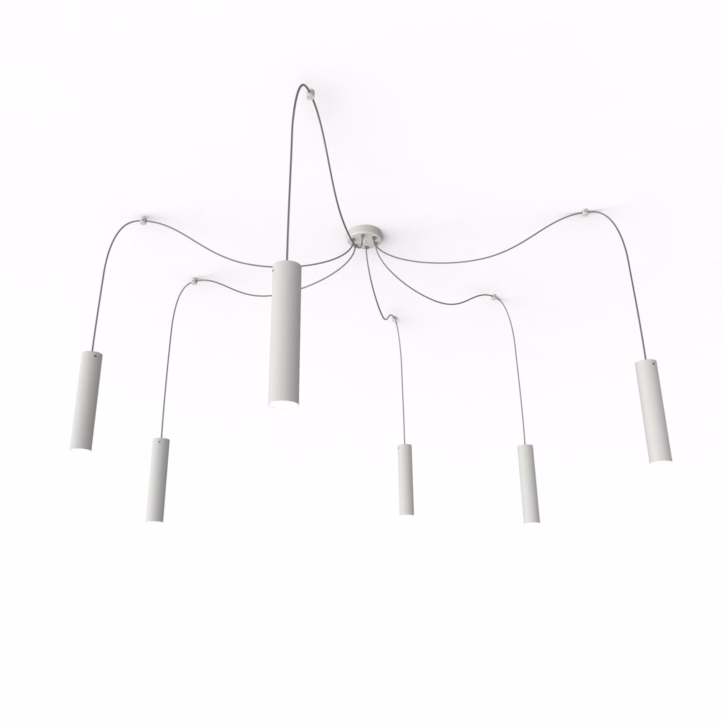 Lampada A Sospensione Medusa Monocolore Opaca