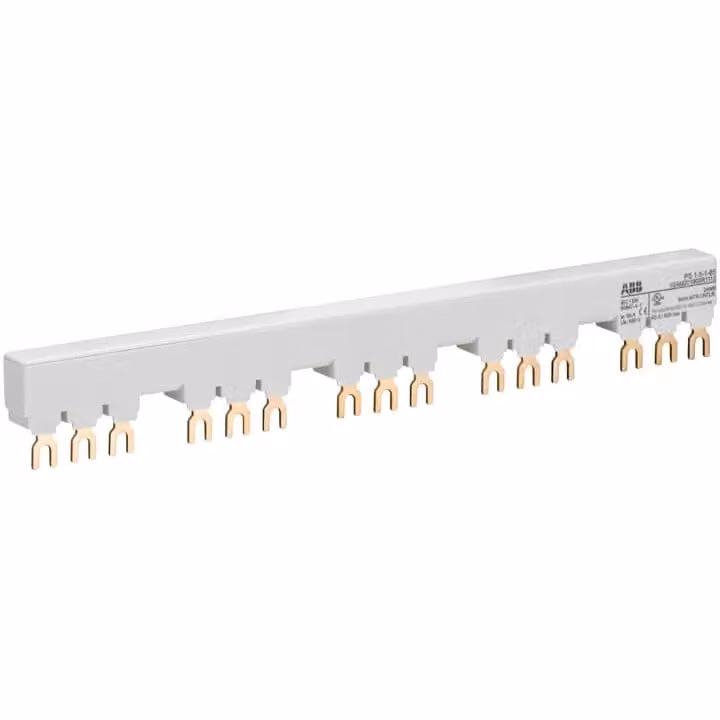 Contatto Stotz PS1-5-1-65, barra collettrice trifase per 5 MS116 / MS132 con 1 HK/SK, Ie=65 A, 1SAM201906R1115