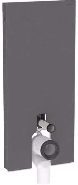 Geberit Monolith module sanitaire pour WC au sol, 114cm, entrée deau derrière au centre, avec coude de raccordement P, 131.033.CD.5, 131.033.CD.5