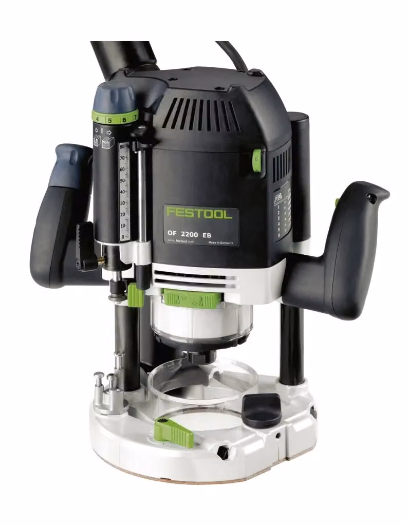 Fresatrice da banco Festool OF 2200 EB-Plus, Grigia, 2200W – 2