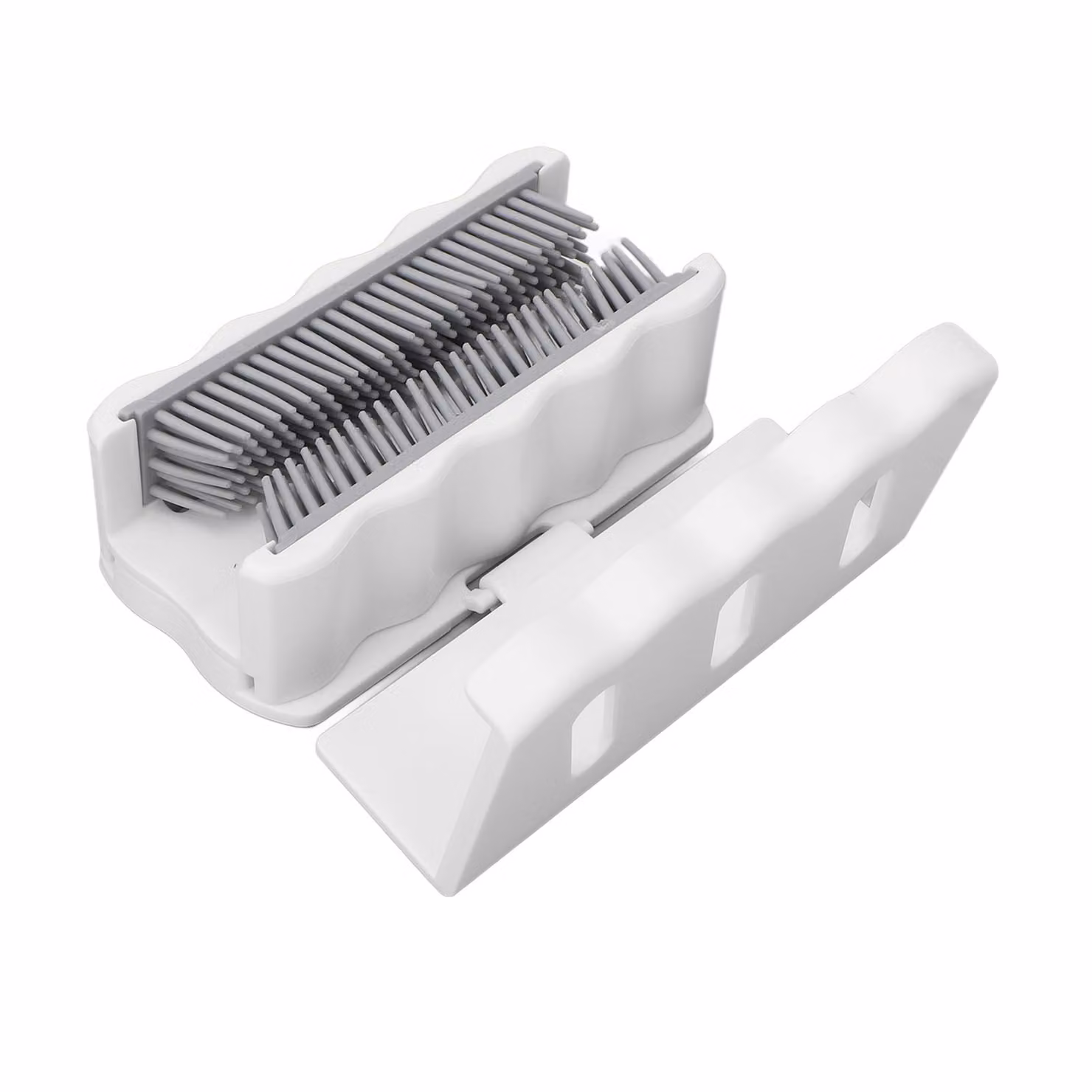 Filtra-capelli, riutilizzabile, rimovibile, portatile, filtrazione efficace, filtra-capelli da parete per lo scarico della vasca da bagno, bianco