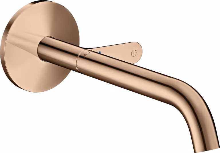 hansgrohe AXOR One Mitigeur de lavabo pour montage mural Select, encastré, saillie 220mm, 48112300, 48112300
