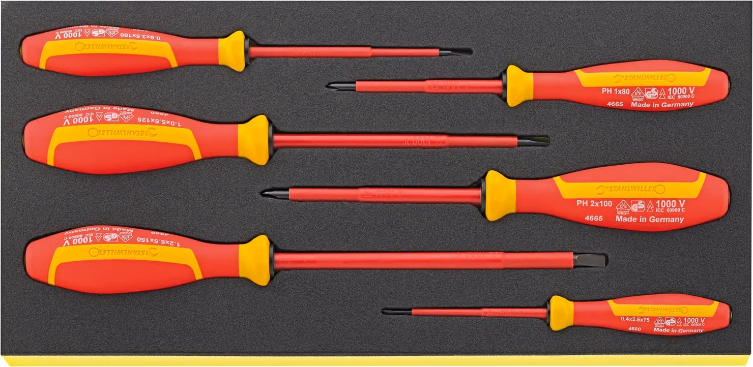 Assortimento di utensili Stahlwille Nel sistema di controllo utensili ad inserti TCS 4660/4665