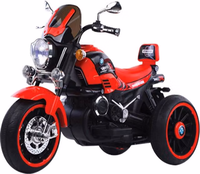Moto Elettrica per Bambini Kidfun Melbourne 12V Rossa con Luci e Suoni – 1