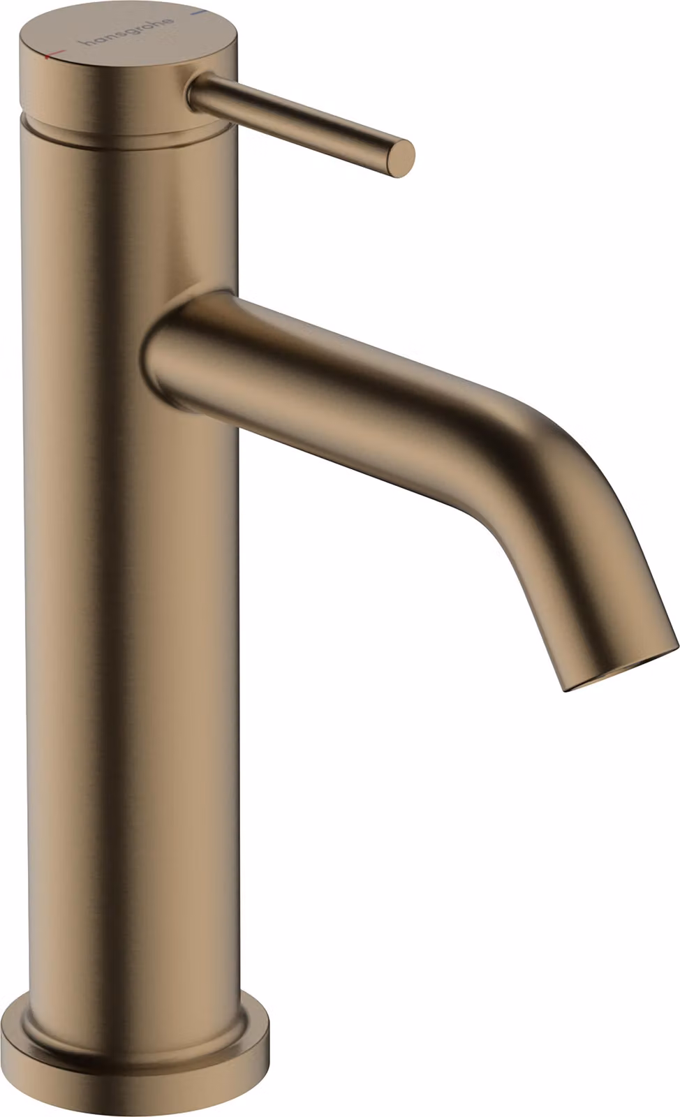 hansgrohe Tecturis S robinetterie de lavabo monocommande 110, EcoSmart+, sans garniture de vidage, portée 116mm, 73311140, 73311140