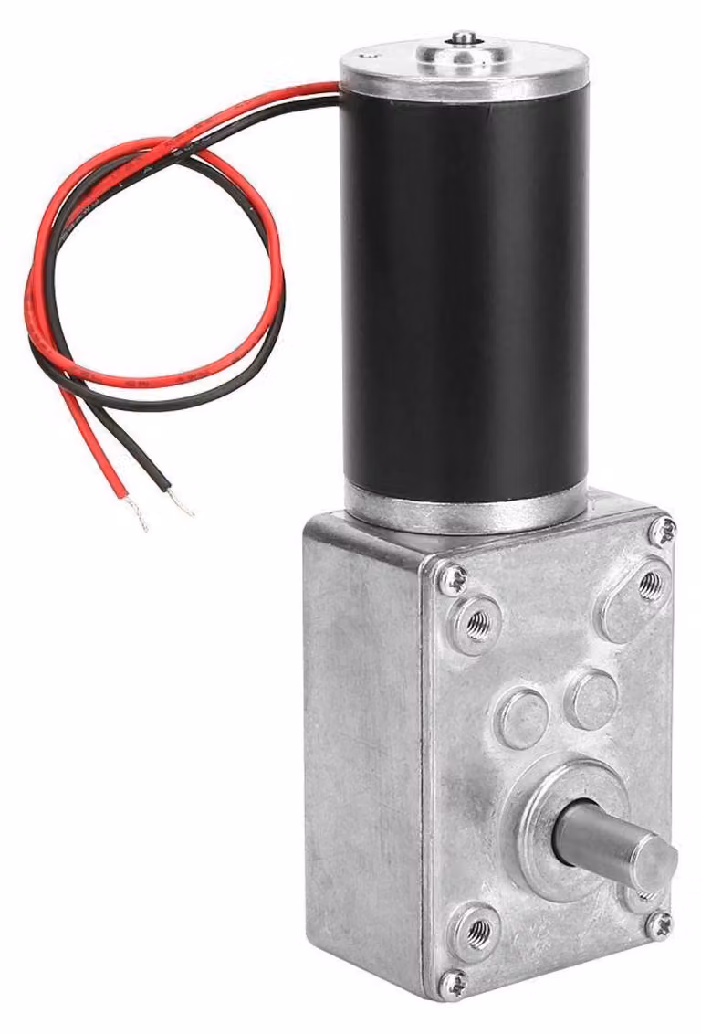 Motore a ingranaggi da 24 V, 15 giri al minuto, diametro 31 mm, albero da 8 mm, coppia di 70 kg·cm