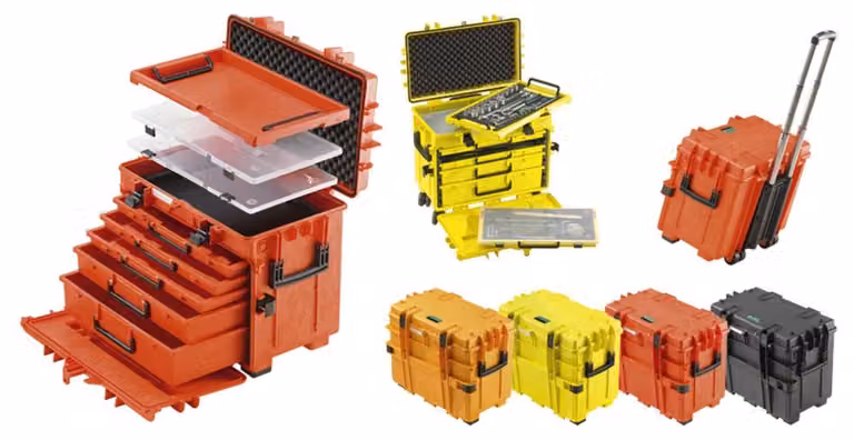 Stahlwille 13217 Carrello porta attrezzi rosso brillante 81091304 (cassetta porta attrezzi)