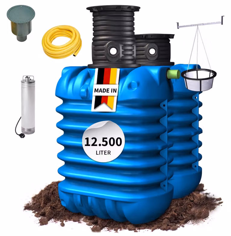 Serbatoio interrato Modularis garden comfort 12.500 litri 4Rain 295032