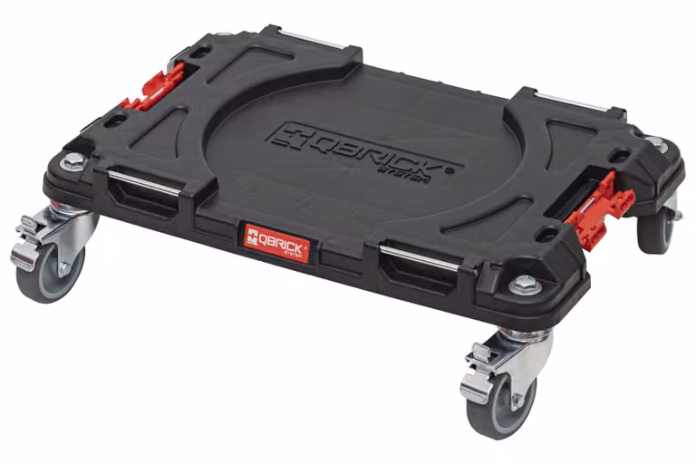 Piattaforma Di Trasporto Sistema Di Carrelli Qbrick Pro Ruote Girevoli Max 100 Kg