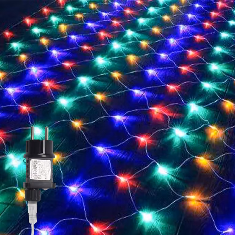 Jayseuw LED luci fiabesche 4,5x1,6 m 300 LED 8 modalità luci fiabesche per interni Natale festa decorazione giardino colorato