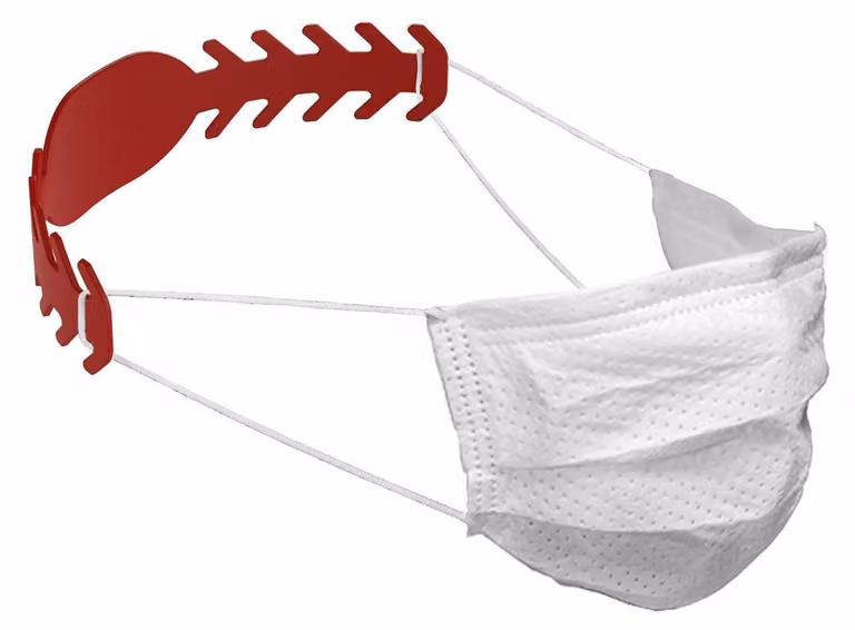 Porta maschera "Comfort" standard rosso