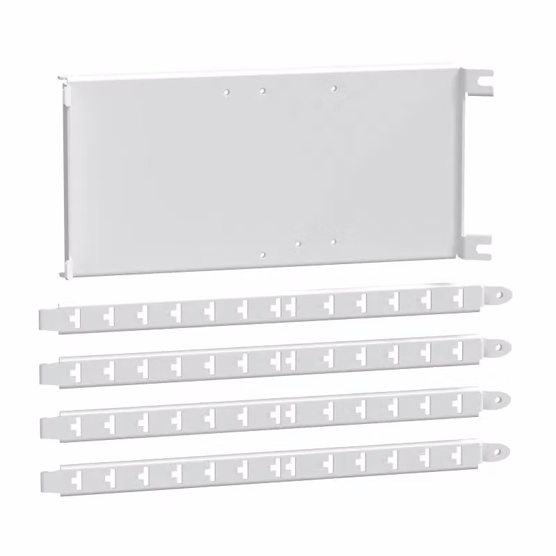 Schneider Electric PrismaSeT-P, piastra di montaggio, ComPacT NSXm160 a 3-4 poli, verticale, larghezza = 400 mm, altezza = 8 moduli LVS03405