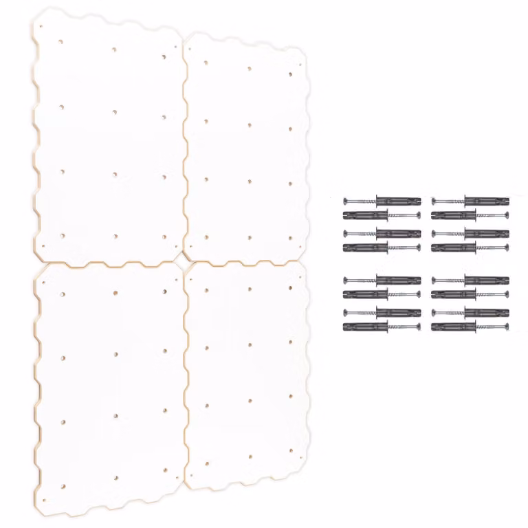 MAMOI® Parete da arrampicata per bambini, Telaio in legno per bambini, Attrezzatura da gioco con prese per bambini, Telaio montessoriano per neonati e