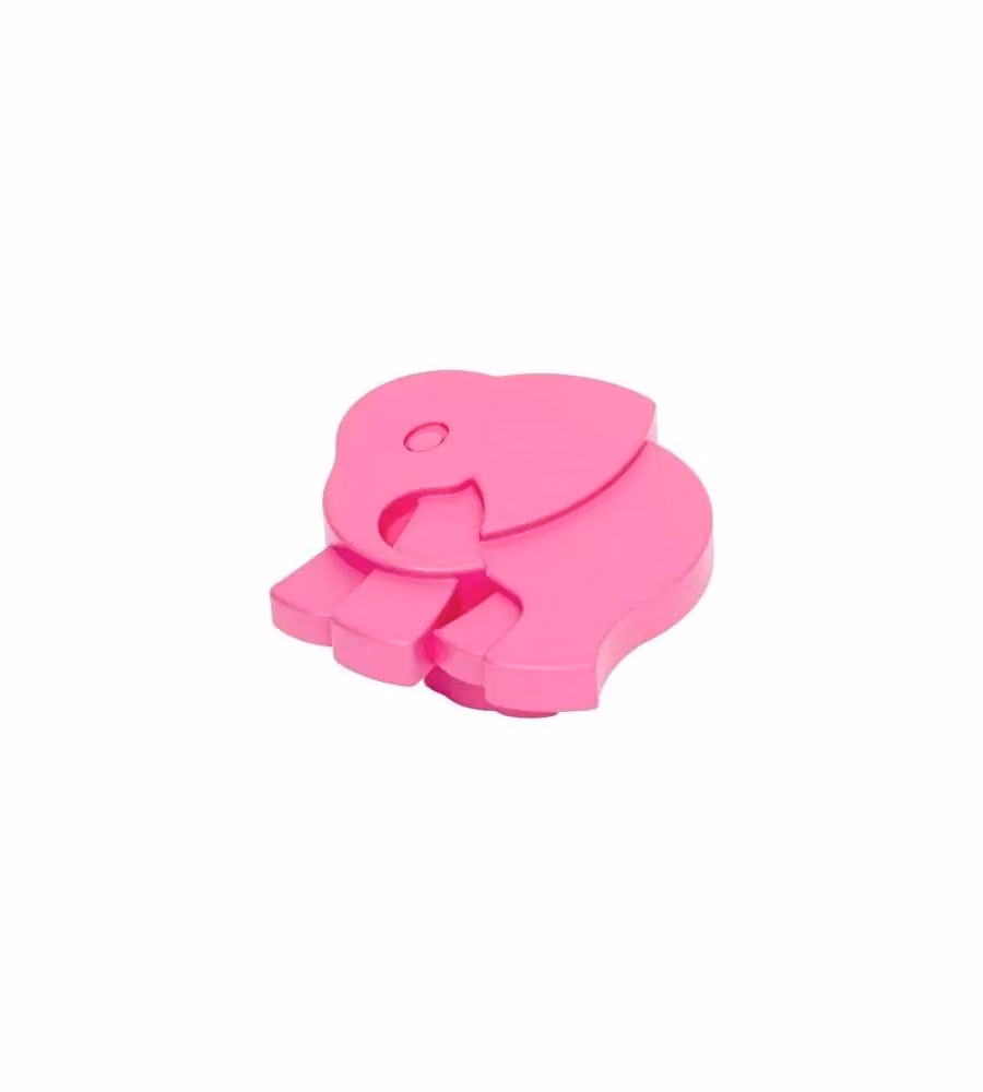 Pomolo Elefante Plastica Fuxia
