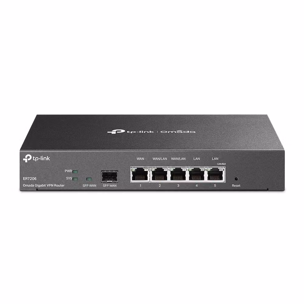 Router cablato Gigabit Ethernet TP-Link Omada ER7206 nero con porta USB-C – 2