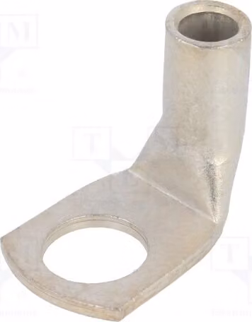 1 connettore a crimpare per cavi coassiali, per cavi M8, sezione 10 mm², in rame, modello BM 014379, isolato