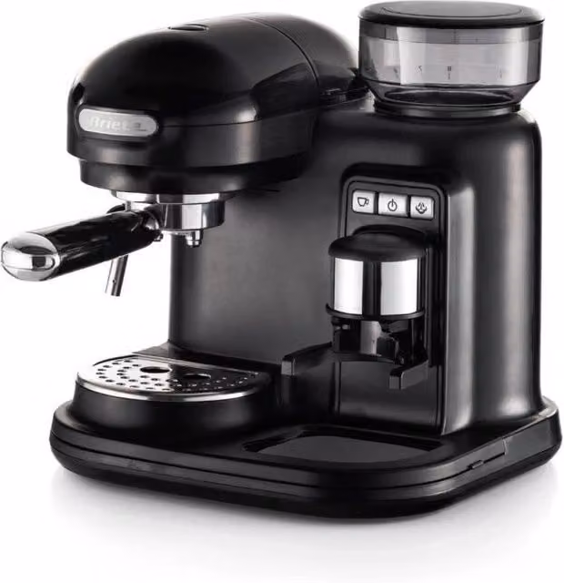 Macchina per Caffè Espresso con Macinacaffè Integrato - 1080W - 800cc - Nero
