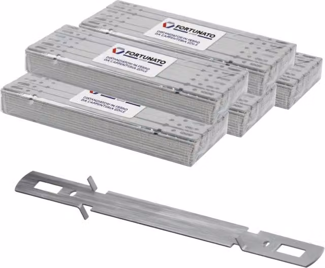 Set di distanziatori in ferro per armature di calcestruzzo *** formato 15 cm, 100 distanziatori, pezzi 5, confezione 1