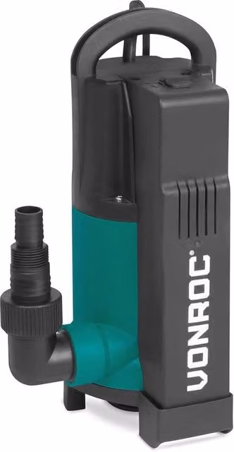 Pompa doppia fase 750 W - 1400 l/h - Efficienza idrica per acqua pulita e sporca - fino a 7,5 m di altezza