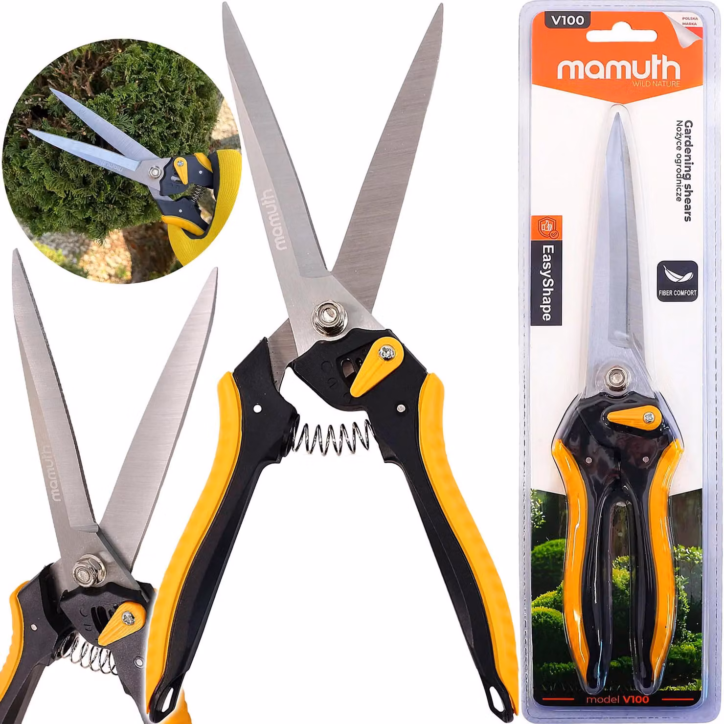 MAMUTH V100 cesoie per frutta, cesoie per vendemmia, cesoie per fioristi