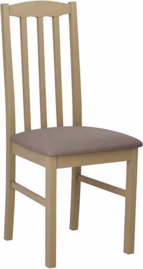 Sedia da pranzo imbottita EDON 12 - rovere sonoma / marrone 1