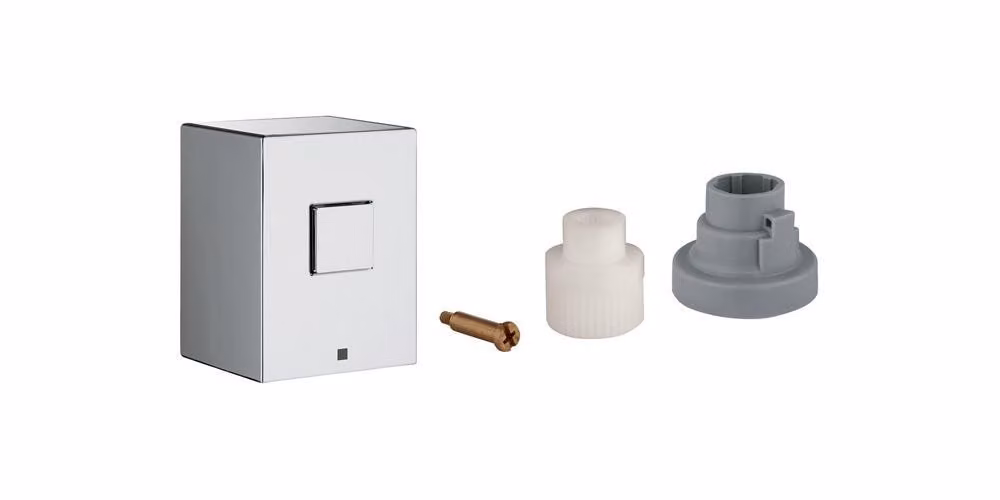 Maniglia d'arresto Grohtherm Cube f GRTherm Cube per doccia termostatica batt. cromo per miscelatore termostatico doccia