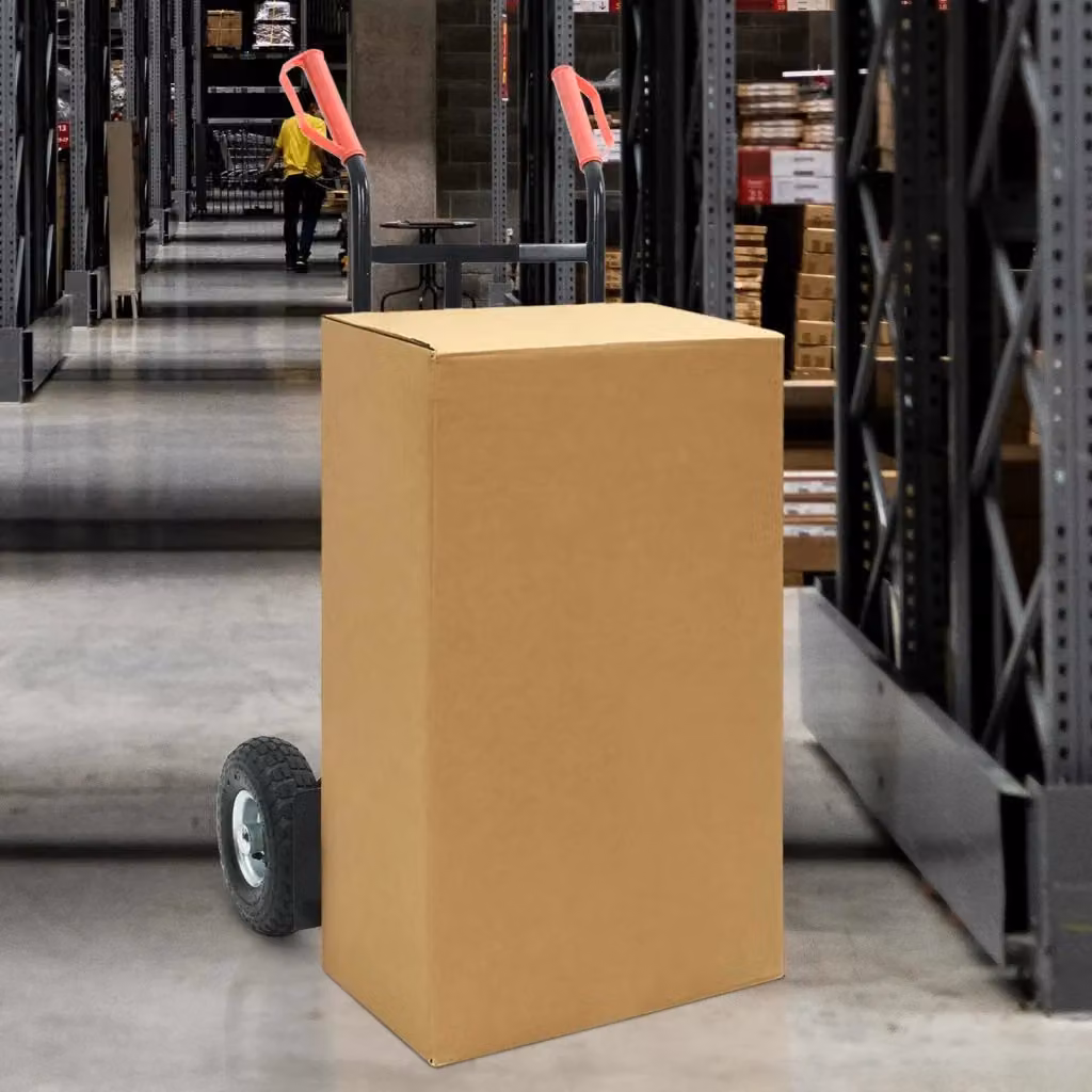 Carrello Pieghevole Estensibile in Acciaio Nero e Rosso L: 57 cm, P: 46 cm, H: 113 cm CFW6832211 – 2