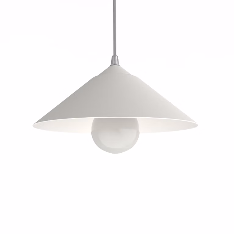 Lampada A Sospensione Chapeau Monocolore