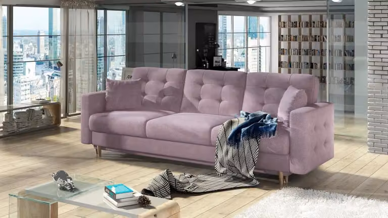 Sofa 3 Sitzer Sofas Sitz Couch Polster Garnitur Modern Couchen Dreisitzer Textil