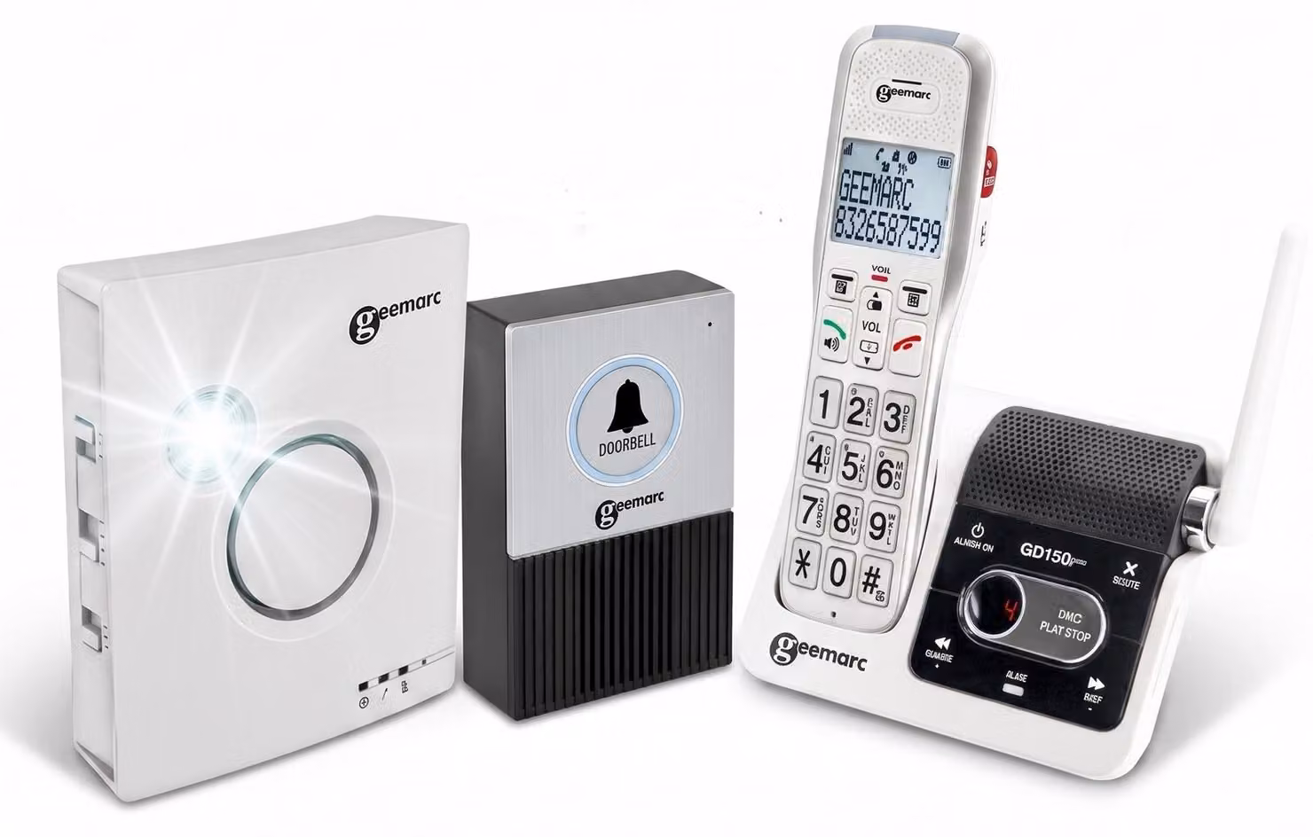 Geemarc Amplidect 595 + Campanello U.L.E.