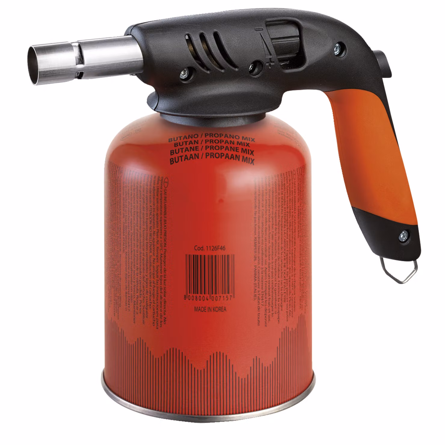 Cannello per saldatura Kemper con cartuccia di gas - Inverno - 460 g - Rosso