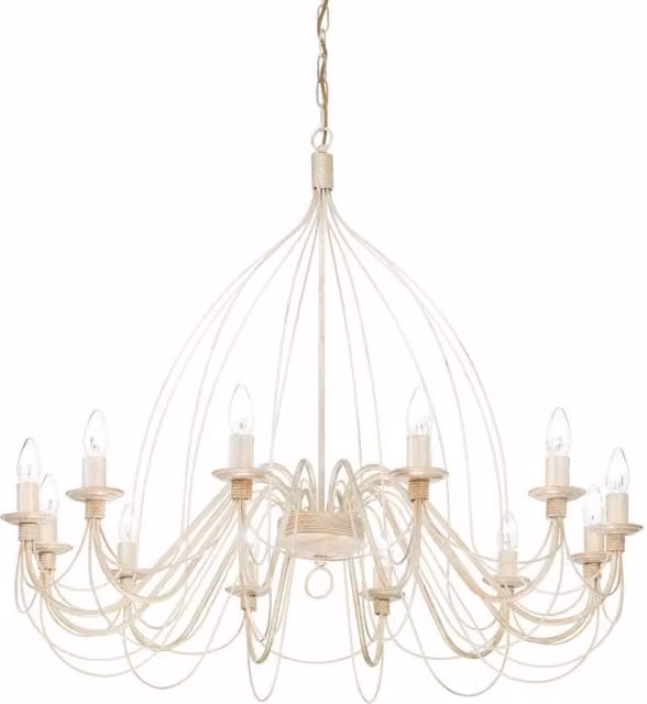 Lampada A Sospensione Corte Sp12 Bianco Ideal-Lux