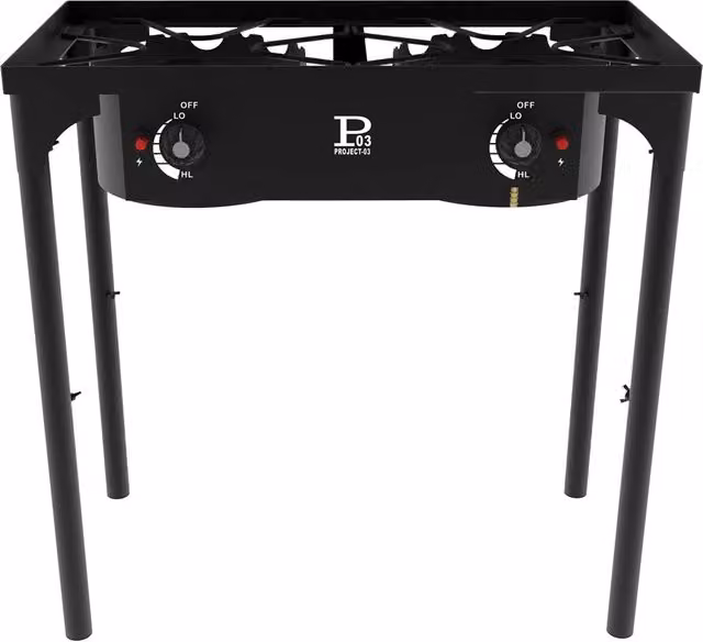 Forno a gas Power Top 2 Project in acciaio nero L 80 cm x P 40 cm