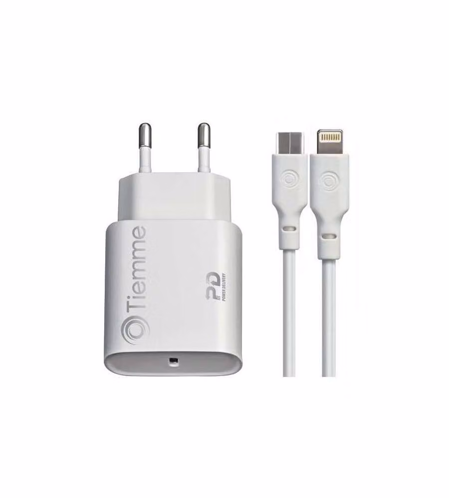 Caricabatterie 1 Usb-C Cavo Watt 20 3647 Tiemme