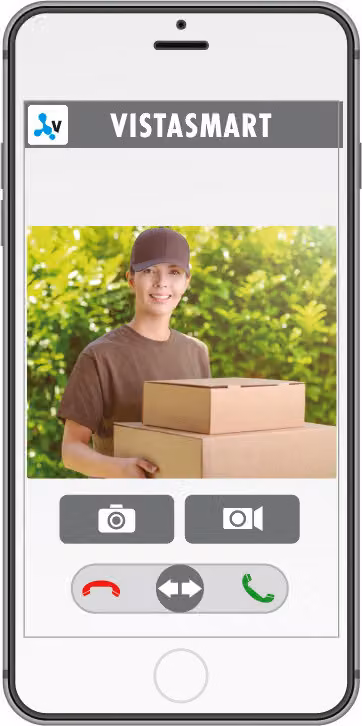 m-e modern-electronics VS-11 S Vistasmart videocitofono LAN, WLAN unità esterna argento (41359)