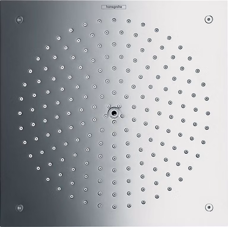 Hansgrohe Raindance 240 soffione EcoSmart Air a 1 getto da incasso cromo