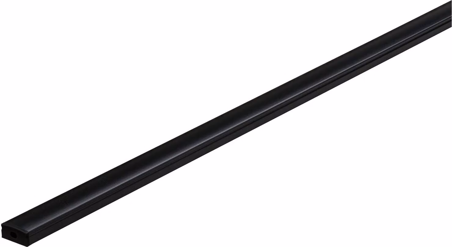 Striscia LED Paulmann Profilo Base Diffusore Nero 1m