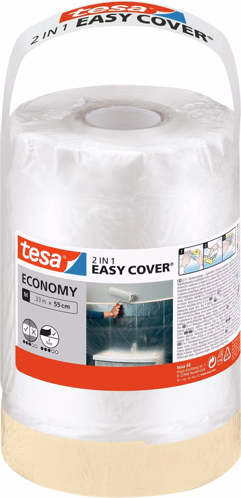 Tesa 56576-00000-00 tesa Easy Cover Economy Nachfüllung M 33m x 55cm