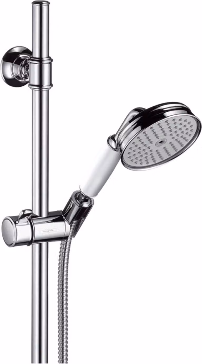 hansgrohe AXOR Ensemble de douche Montreux 0,90 m, douchette à main 100 1 jet Classic, 27982000, 27982000