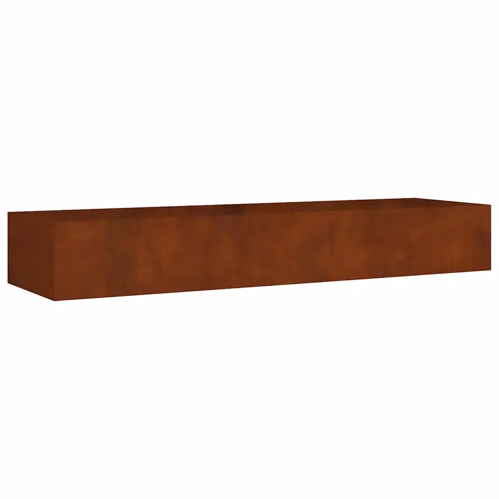 vidaXL Fioriera Rialzata da Giardino in Acciaio Corten Marrone L: 280 cm, P: 80 cm, H: 40 cm – 2