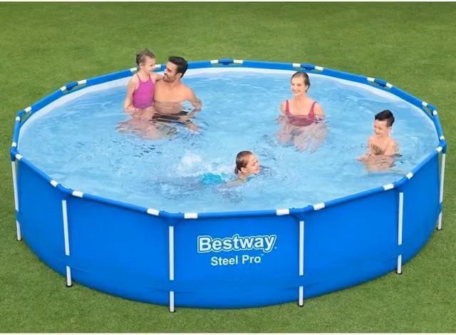 Bestway Steel Pro Telaio Piscina 396x84 cm 92915