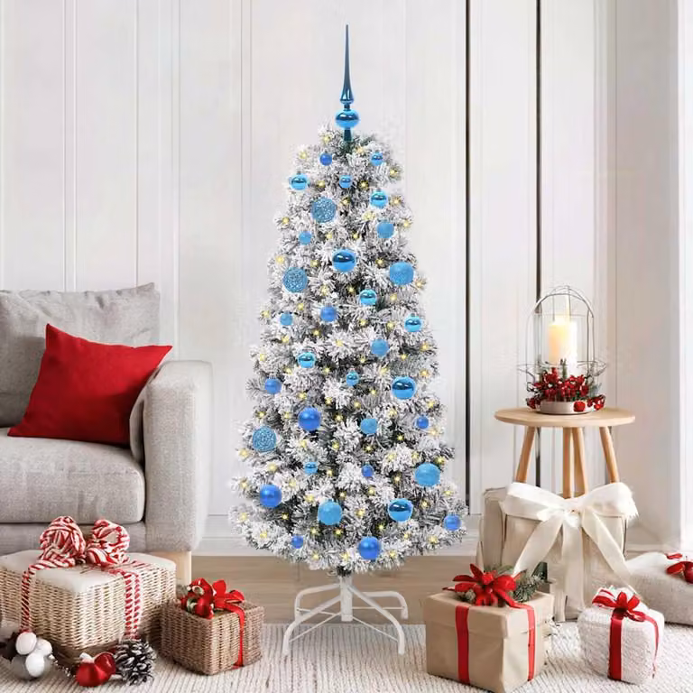 Maison Exclusive - Albero di Natale artificiale pieghevole verde e bianco 150 cm