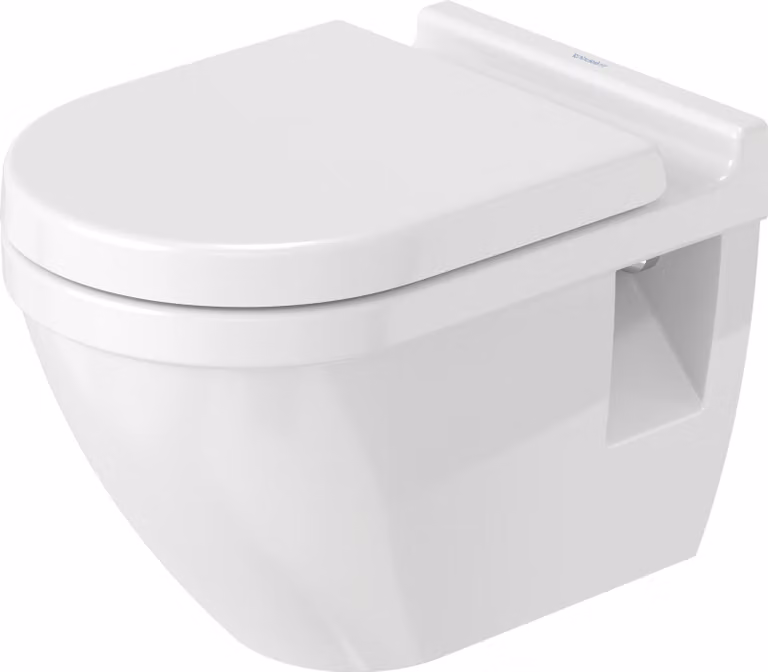 WC suspendu Duravit Starck 3 54cm, distance de fixation 230mm, 22060900001, 22060900001