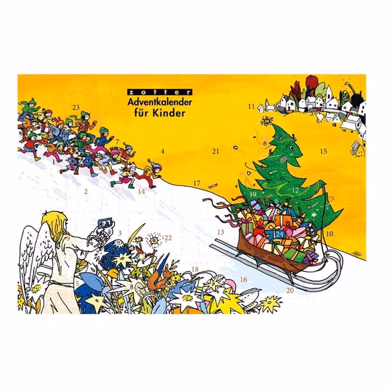 Calendario dell'Avvento per bambini 240g