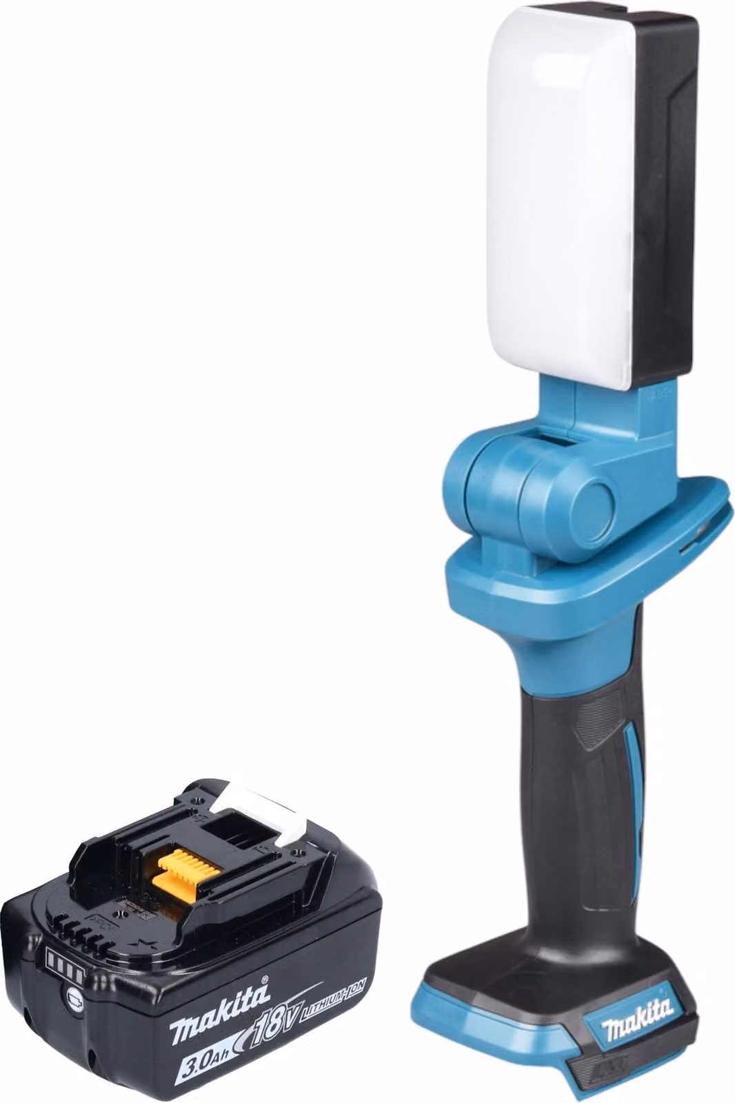 Lampada da lavoro a batteria Makita DML 816 F1X 18 V 500 lm LED + 1x batteria 3,0 Ah - senza caricabatteria